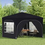 Rastezljivi šator za zabave 290 x 290 x 245 cm Antracit | shoptok.hr