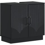  Kupaonski ormarić za sudoper HOORN Crna 59,5 x 31,5 x 56 cm | shoptok.hr