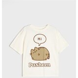 Sinsay Pamučna oversize majica s printom Pusheen the Cat | shoptok.hr