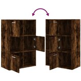 Ormarić za pohranu boja dimljenog hrasta 60 x 29,5 x 90 cm | Eponuda.com