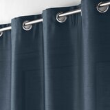 Douceur d intérieur Tamno plava zavjesa od mikrosatena 140x240 cm Shana – | shoptok.hr