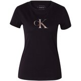 Calvin Klein Jeans Majica zlata / črna | Shoptok.si