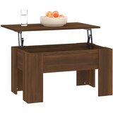  Stolić za kavu smeđi hrast 79 x 49 x 41 cm konstruirano drvo | Eponuda.ba