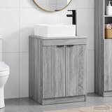  Set namještaja za kupaonicu Siva Sonoma Konstruirano drvo | shoptok.hr