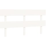 Maison Chic posteljno vzglavje - vzglavna omarica - nočna omarica belo 164x3x81 cm trdna borovina, (21706218) | Shoptok.si