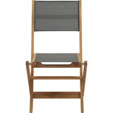 Ambia Garden ZLOŽLJIV VRTNI STOL les evkaliptusa rjava, siva | Shoptok.si