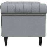  Chesterfield sofa stolica Svjetlosiva 78.5 x 74.5 x 74.5 cm | shoptok.hr