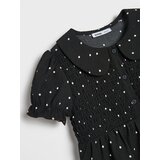 Sinsay Točkasta babydoll haljina s ukrasnim ovratnikom | shoptok.hr