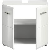 MID.YOU Omarica Za Pod Umivalnik Ice, Bele Barve | Shoptok.si