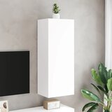  Zidni TV ormarić bijeli 40,5x30x102 cm od konstruiranog drva | Eponuda.ba