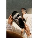D.Franklin Suede Women's Slippers With Buckles | Shoptok.si