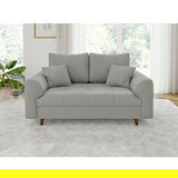 Ropez Svijetlo siva sofa od samta 150 cm Ariella – | shoptok.hr