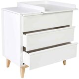 Troll nursery® komoda s previjalno enoto scandy™ white/natural | shoptok.hr