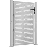  Vrtna vrata 100x150 cm od korten čelika, kvadratni dizajn | shoptok.hr