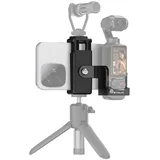 PU725B za DJI Osmo Pocket 3 akcijsku kameru, adapter za nosač telefona kompatibilan sa stativom