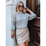DStreet Women's oversize sweater CAMELLIA gray Cene