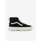 Vans UA Sentry SK8-Hi Black Ankle Leather Sneakers - Ladies | Shoptok.si