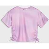Sinsay Tie-dye komplet: nabrana majica s vezicama i tajice Slike