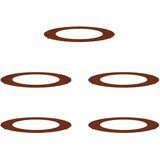 Pogodno za ravne drvene prstenove 5 pcs Smeđa Ø60 / 90 cm | shoptok.hr