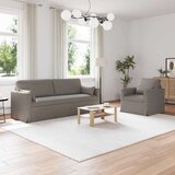 SOFA 2 pcs Sivo-smeđa Metal | shoptok.hr