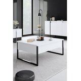 Hanah home luxe - white, black whiteblack living room furniture set | Eponuda.com