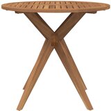  Vrtni stol okrugli Ø 85 x 75 cm od masivnog bagremovog drva | shoptok.hr