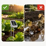  Pametni aku. 6v1 merilnik ph vrednosti tal z barvnim lcd | shoptok.hr