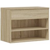  Klupa za cipele boja hrasta 60 x 30 x 45 cm konstruirano drvo | Eponuda.ba