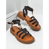 Resti Women's Roman Sandals Golden Livia | Shoptok.si
