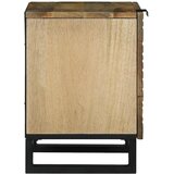  Noćni ormar Prirodna 40 x 33 x 46 cm Konstruirano drvo | shoptok.hr