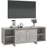vidaXL TV ormarić siva boja betona 130 x 35 x 50 cm od iverice | shoptok.hr