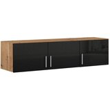 Mömax nastavek za omaro celle extra, temno siva, barva hrasta | Shoptok.si