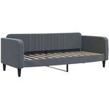  Dnevni krevet s pomoćnim ležajem bez madraca tamno siva 90x190 cm | shoptok.hr