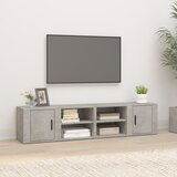 vidaXL TV omarica 2 kosa betonsko siva 80x31,5x36 cm inženirski les Cene