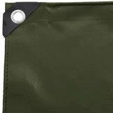 vidaXL Cerada 650g / m² Maslinasto zelena 1,5 x 6 m | shoptok.hr
