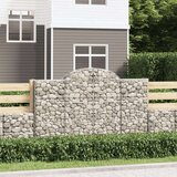  Obokane gabion košare 7 kosov 200x50x120/140cm pocinkano železo Cene