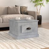 The Living Store Klubska mizica betonsko siva 50x50x35 cm inženirski les - Klubska Mizica, (21575027) | Shoptok.si