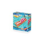  Napihljiva blazina, blazina za plavanje z vzglavnikom vijolična | Shoptok.si