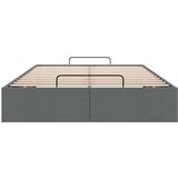 vidaXL Okvir kreveta bez madraca tamnosivi 120 x 200 cm od tkanine | shoptok.hr