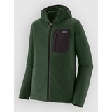 Patagonia R1 Air Full-Zip Hoody Jakna iz flisa treeline green | Shoptok.si