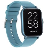 Canyon barberry SW-79, Smart watch, 1.69inches TFT full touch screen, Zinic+plastic body, IP67 waterproof, multi-sport mode, compatibility with iOS and android, blue body with blue silicon belt, Host: 44.4*36*9.2mm, Strap: 230x20mm, 47g - CNS-SW79BL | Shoptok.si