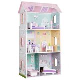 ECO TOYS drvena kućica za lutke Blueberry Residence | ePonuda.com