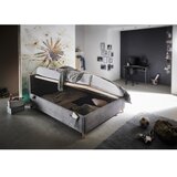 Meise Möbel antracitno sivi dječji krevet s prostorom za odlaganje 140x200 cm cool | shoptok.hr