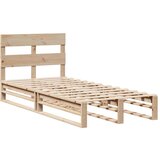  Okvir kreveta bez madraca 75 x 190 cm od masivne borovine | shoptok.hr