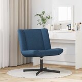  Stolica na kotačiće Plava 63 x 75 x 76 cm tkanina | shoptok.hr