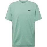 Nike Tehnička sportska majica 'Hyverse' zelena melange / crna