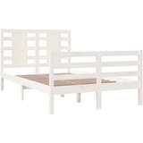  Posteljni okvir bel iz trdne borovine 120x200 cm, (20645642) | Shoptok.si