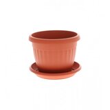 PLASTOFLEX Saksija sa podmetačem fi12 Mediteran Cijene