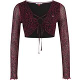 Tommy Jeans Majica roza / črna | Shoptok.si