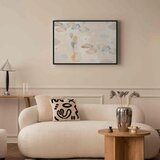  Slika - Fairy-Tale Moon - Pastel Moon with Balloons Among Colorful Clouds and Stars in Subdued Colors on a Light Background 90x6 | shoptok.hr